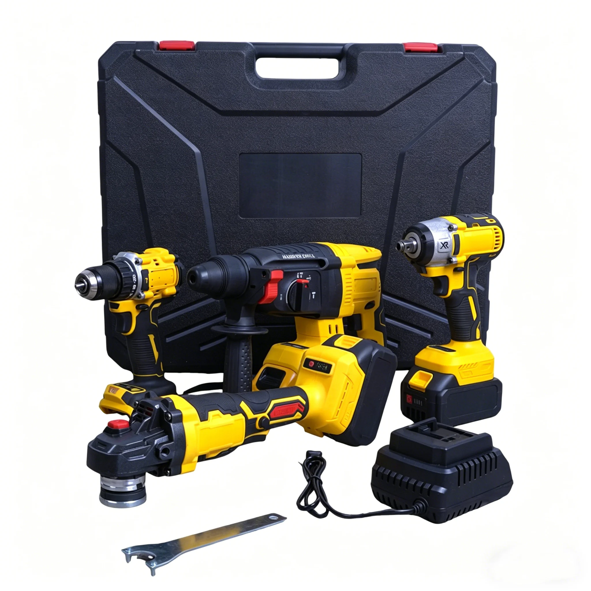 Power Tools Combo Kits - Multifunctional Electric Power Tools Cordless Drill