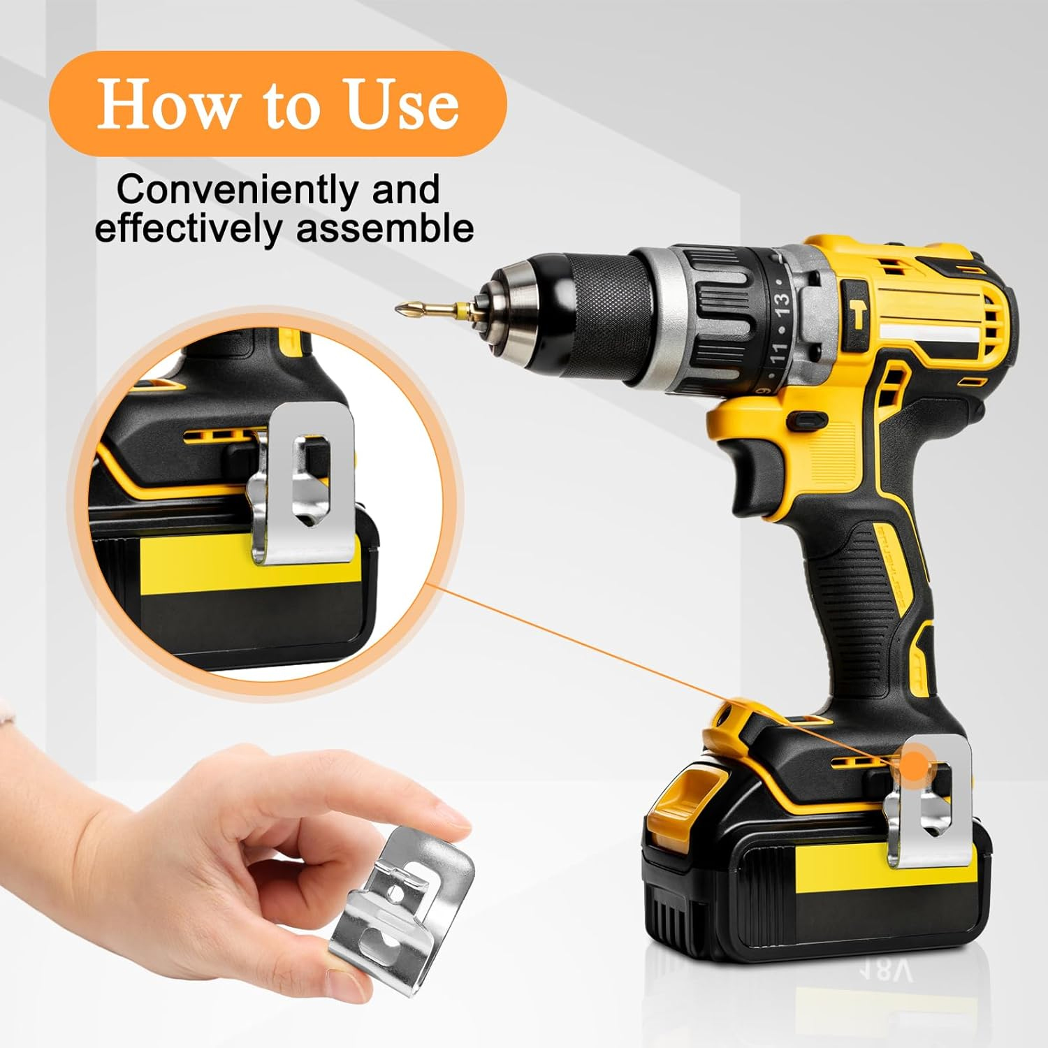 2PCS Electric Drill Belt Clip  – обзор и цена Power Tools Jack Hammer