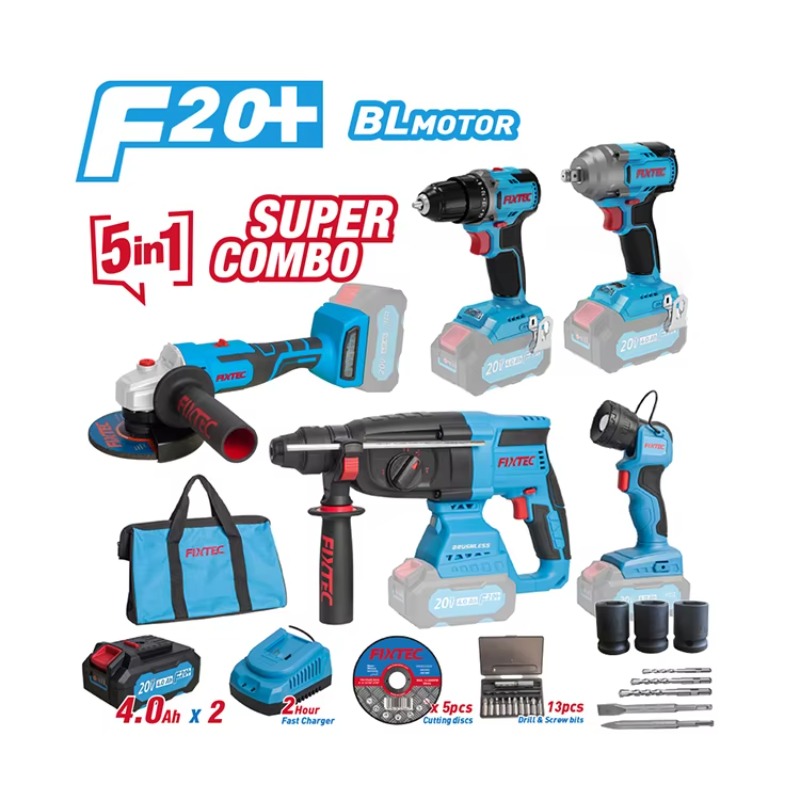 Power Tool Set 20V Cordless Br – обзор и цена Power Tools Combo Kits