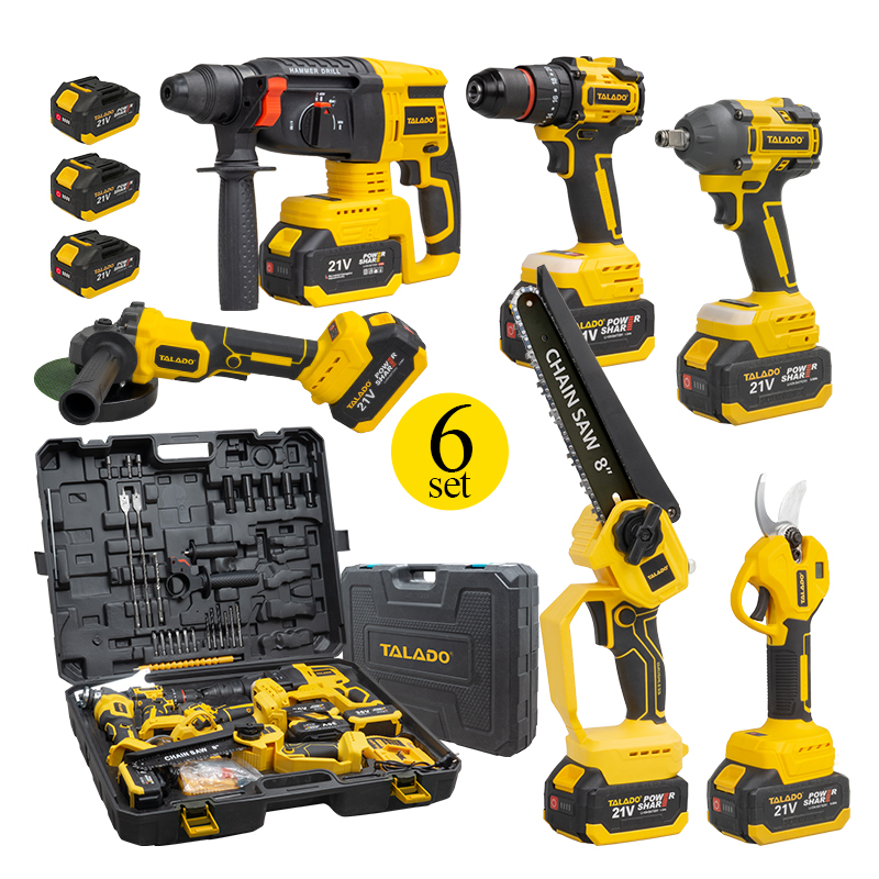 20v 6-in-1 Power Tool Set For  – обзор и цена Power Tools Combo Kits