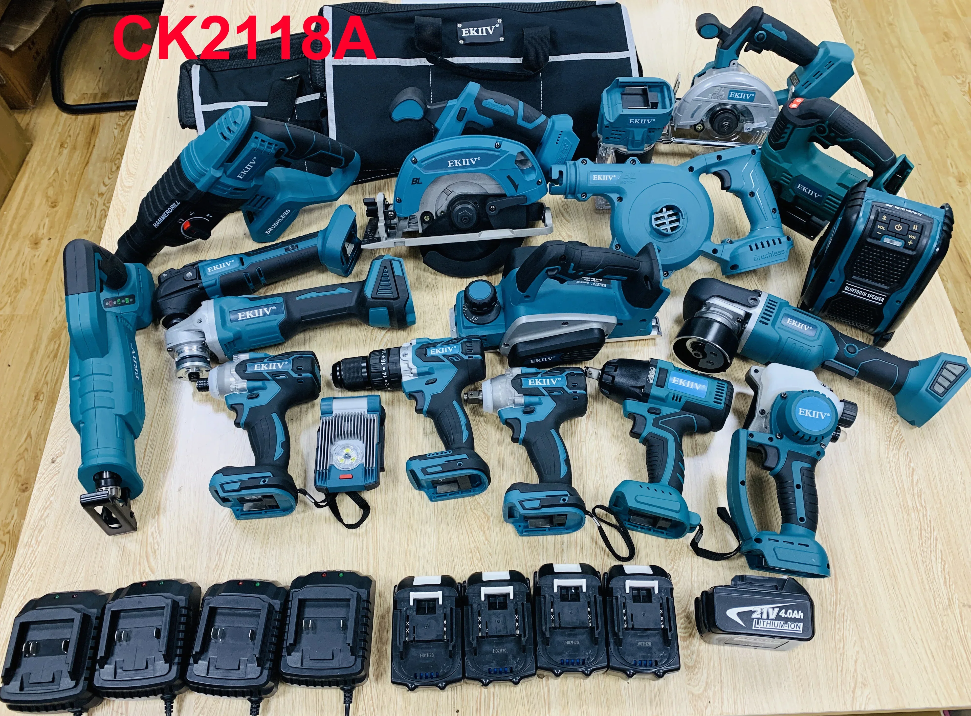 21V Power Tools Set Electric H – обзор и цена Power Tools Combo Kits
