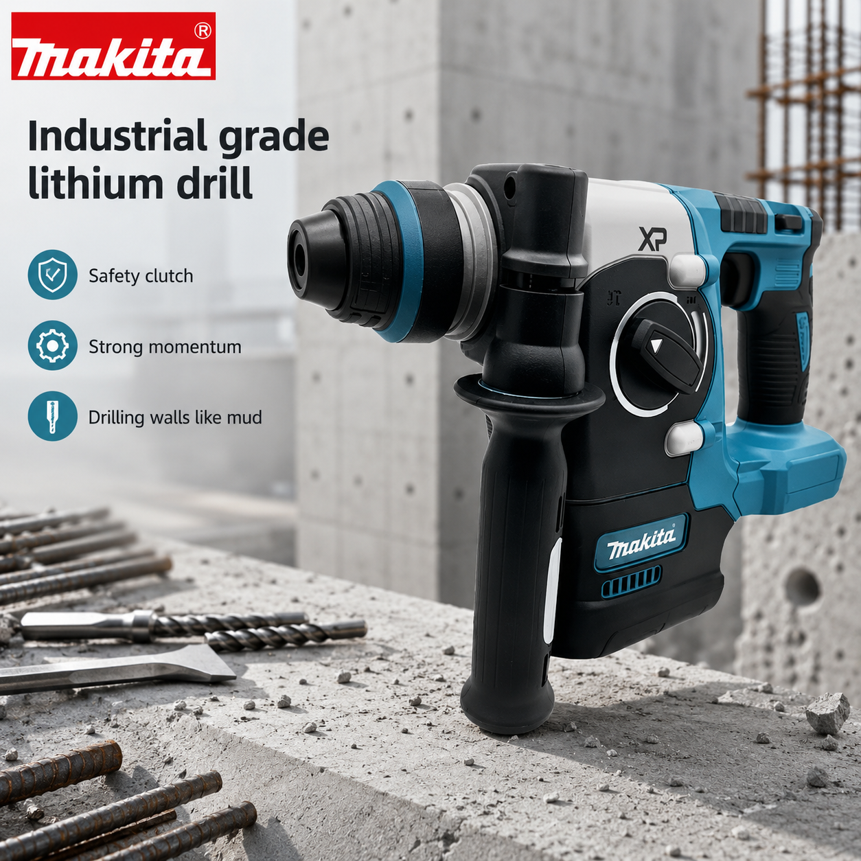 Makita DCH273 Brushless Hammer – обзор и цена Power Tools Jack Hammer