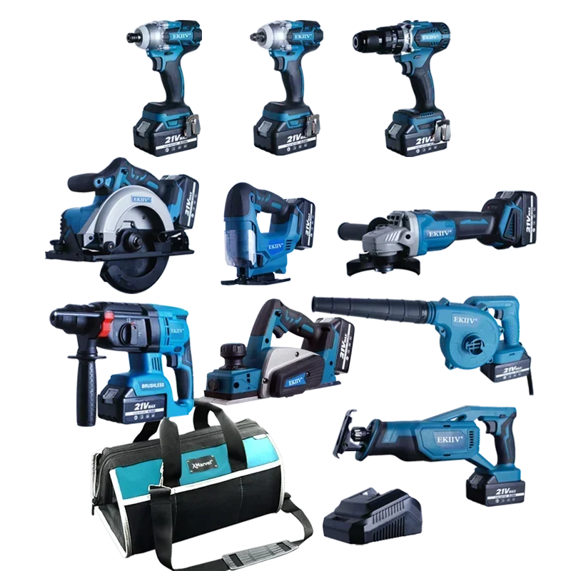 EKIIV power drill tools combo  – обзор и цена Power Tools Combo Kits