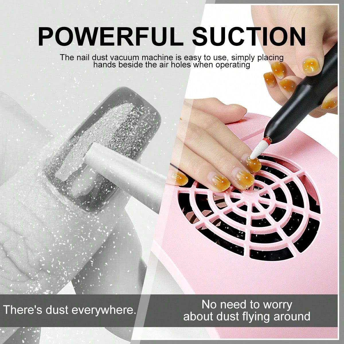 USB Powered Nail Dust Collecto – обзор и цена Power Tools Pink