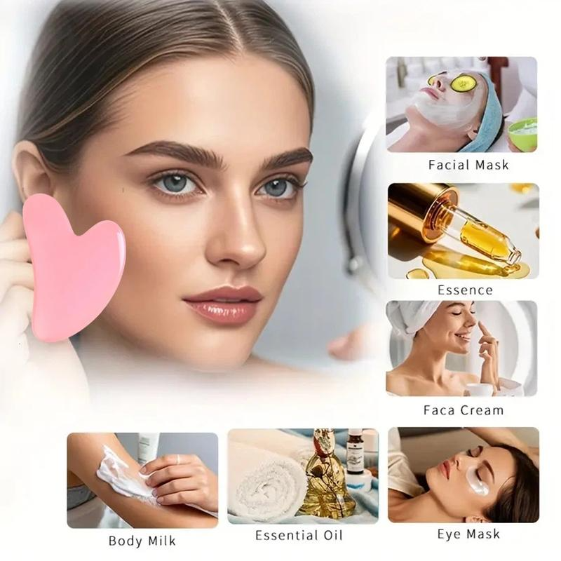 Gua Sha Facial Tools Rose Quar – обзор и цена Power Tools Pink