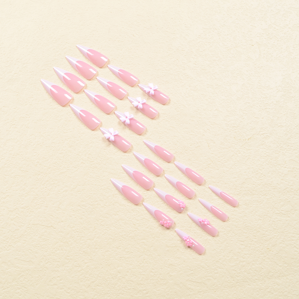 24 pieces of long pointed armo – обзор и цена Power Tools Pink