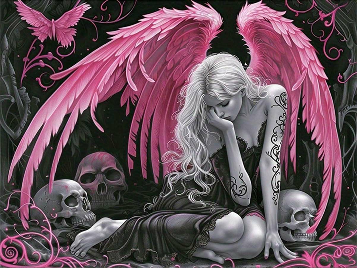 Gothic Pink Winged Fallen Ange – обзор и цена Power Tools Pink
