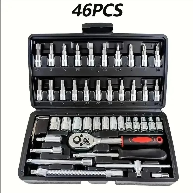 New 46-piece Socket Wrench Too – обзор и цена Power Tools Catalogue