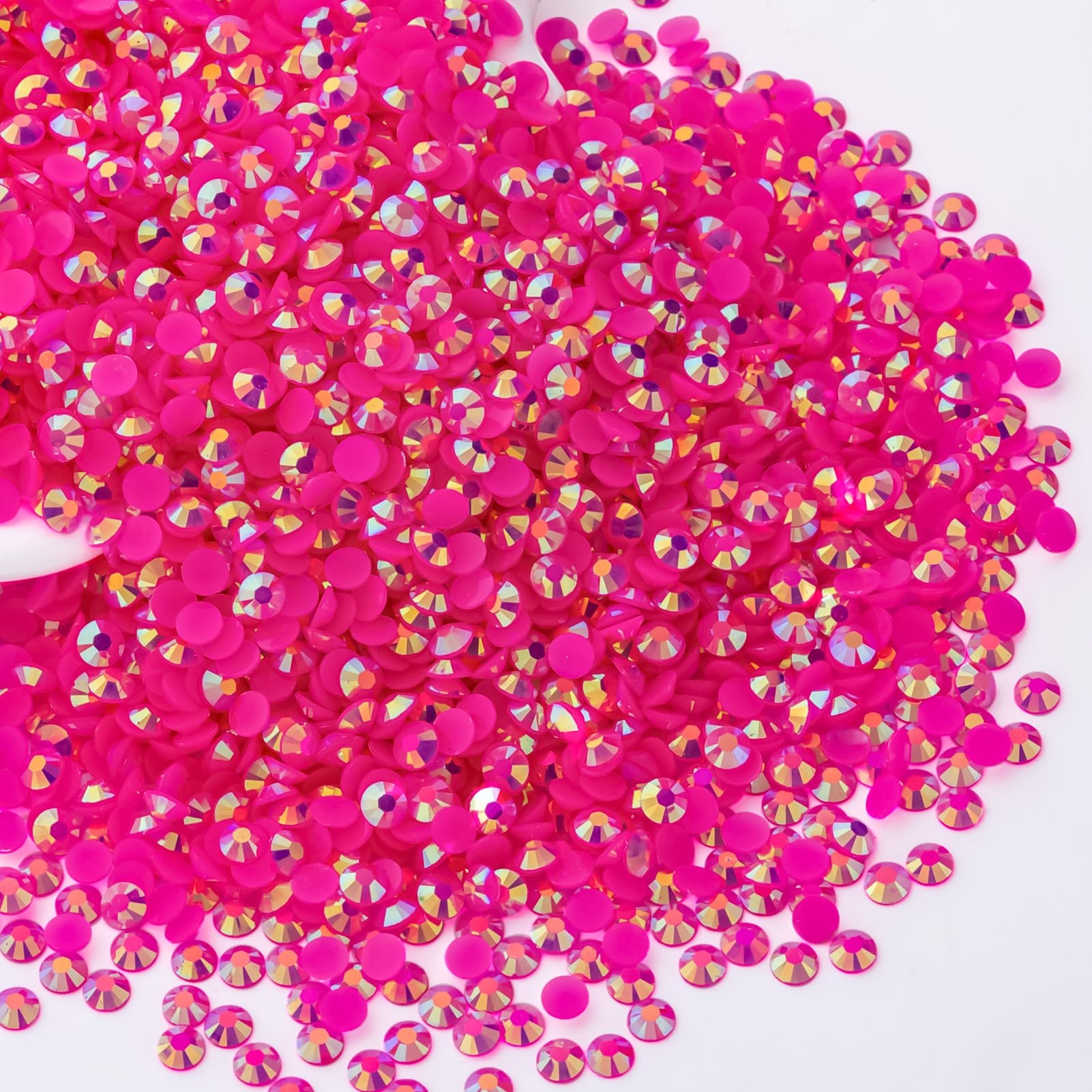 Hot Pink AB Resin Jelly Rhines – обзор и цена Power Tools Pink