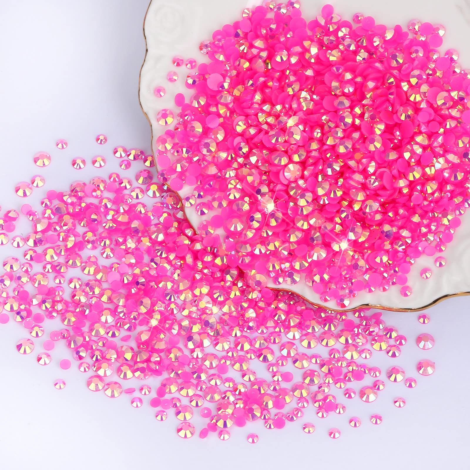 Hot Pink AB Resin Jelly Rhines – обзор и цена Power Tools Pink